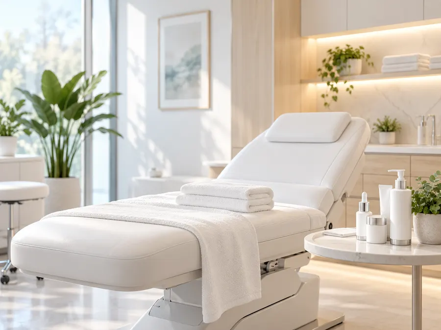 Modern medical aesthetics treatment room
